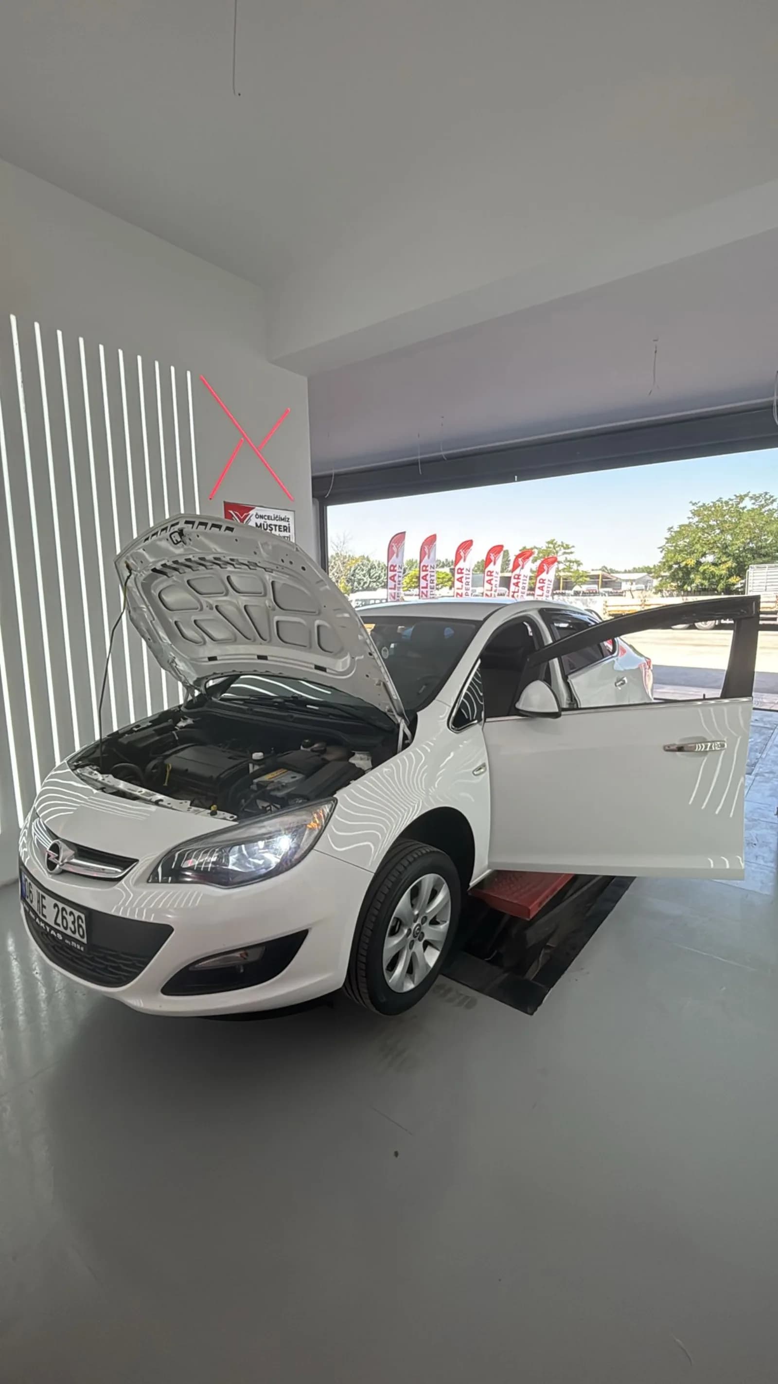 Etimesgut Şaşmaz şubesinde motor ve kaporta kontrolü