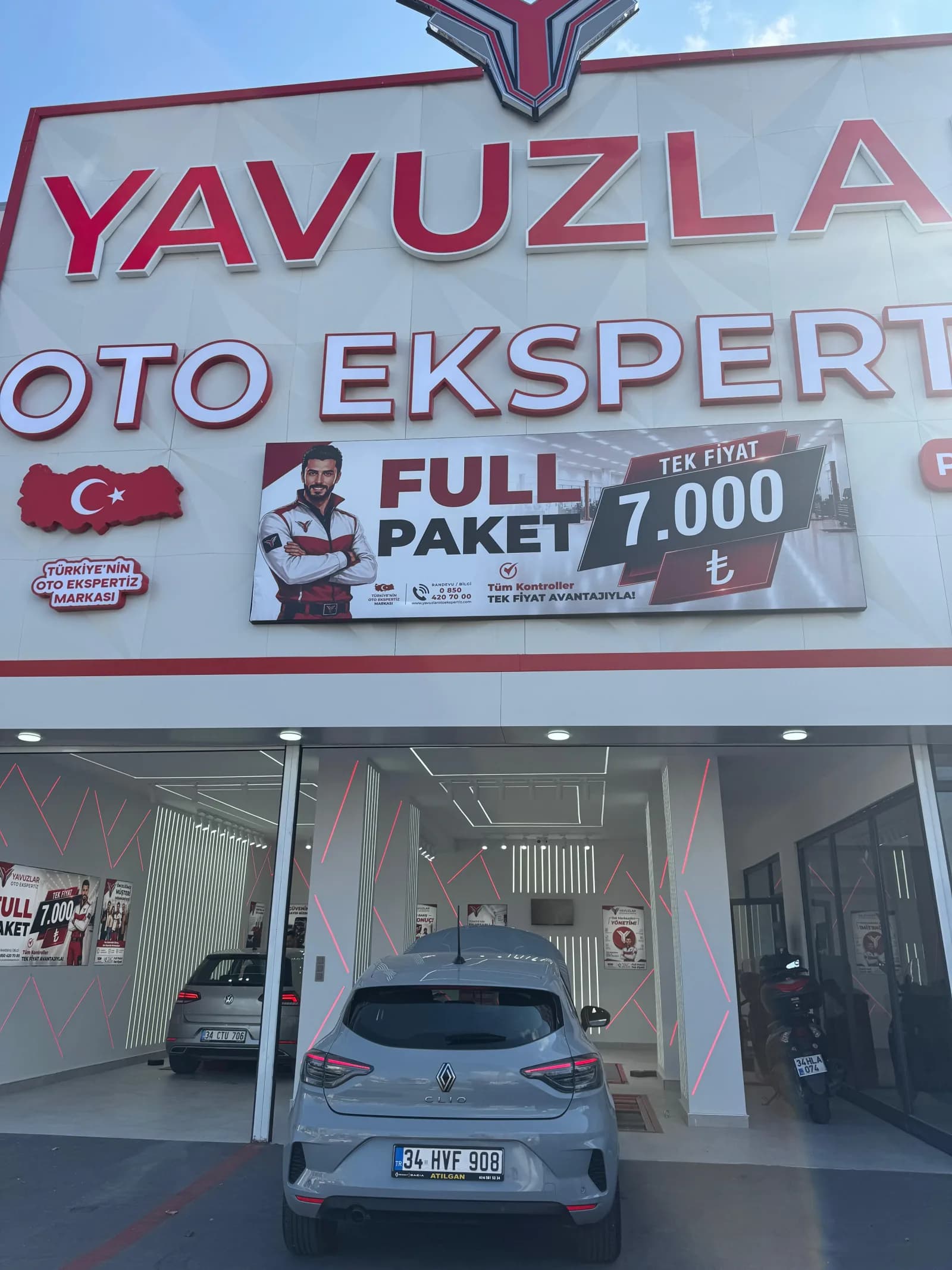 Kartal Oto Ekspertiz — E-5 Yanyolu üzerindeki Yavuzlar istasyonunun dış cephesi ve tabelası