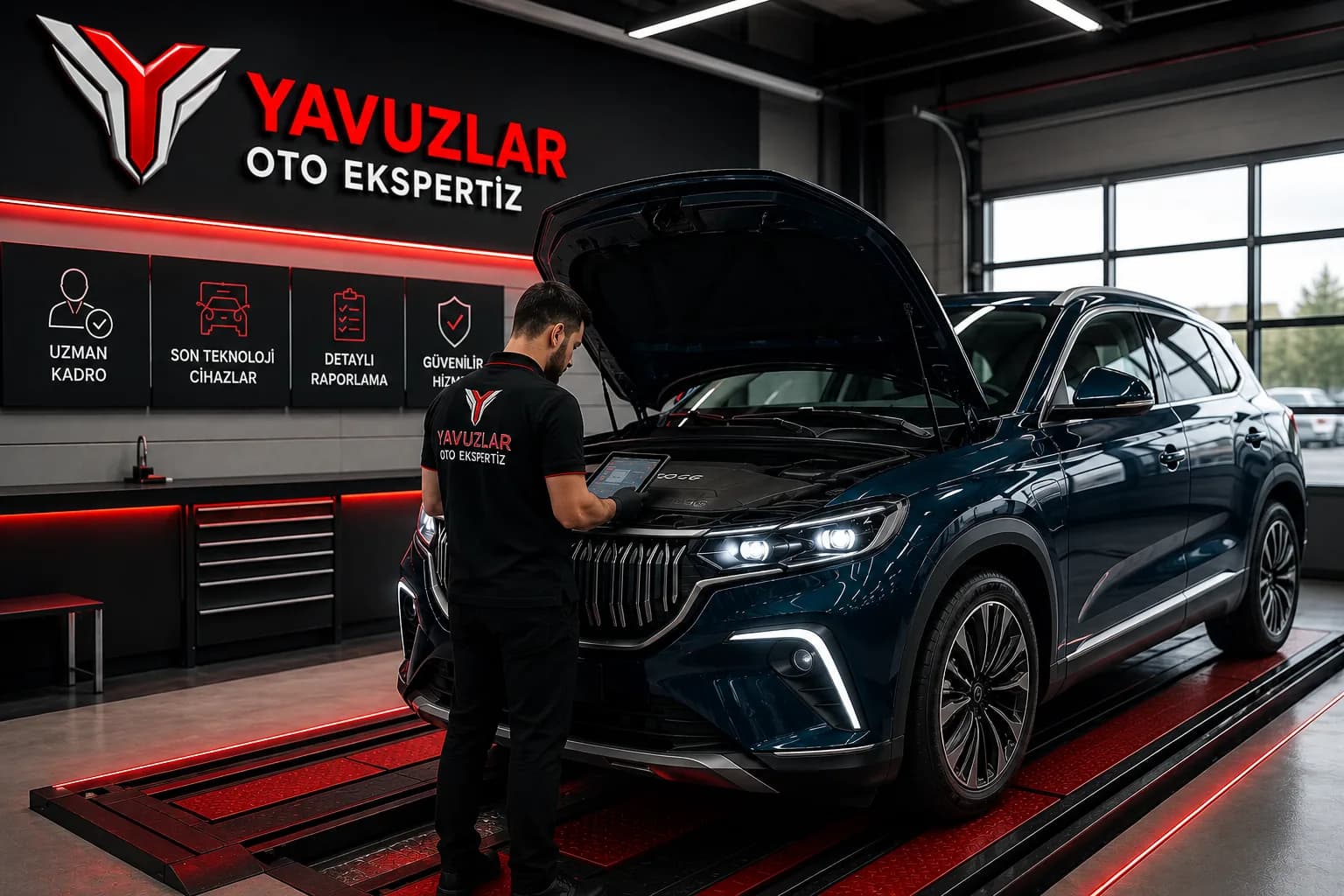 Hibrit araç batarya ve motor ekspertizi