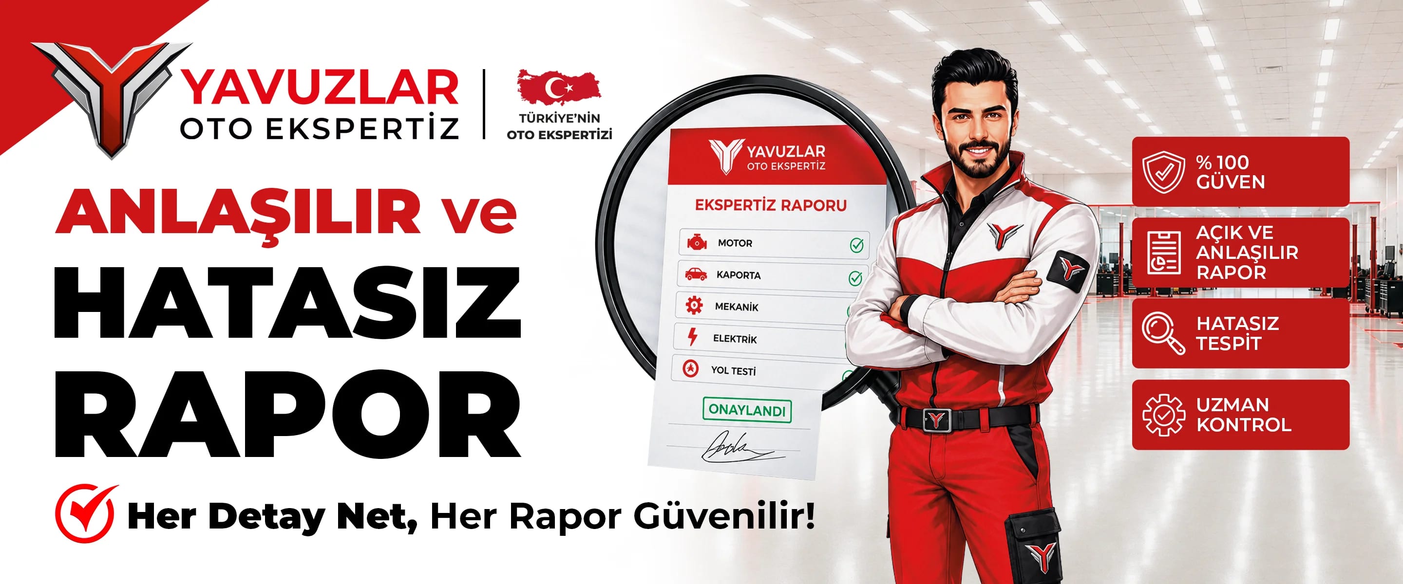 Yavuzlar Oto Ekspertiz — anlaşılır ve hatasız rapor; her detay net, her rapor güvenilir