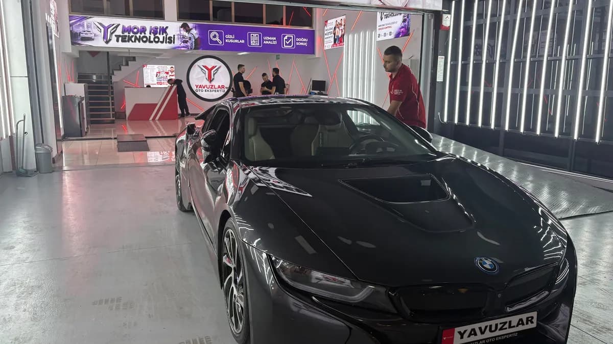Yavuzlar Oto Ekspertiz istasyonunun iç görünümü