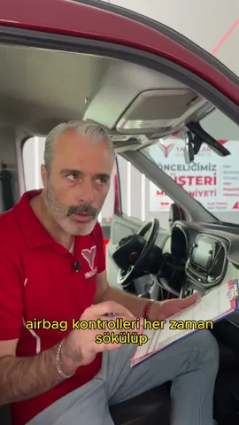 Sağlam dediler, airbag dirençle değişmiş çıktı