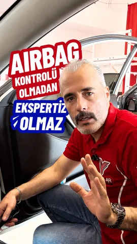 Airbag kontrolü olmadan ekspertiz olmaz