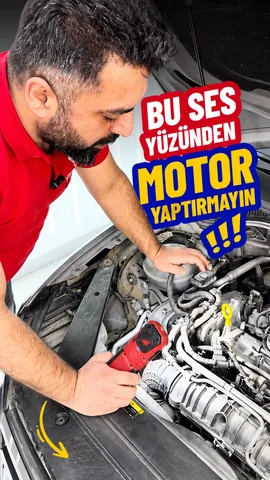 "Motor yatak sardı" dediler, sebep kesik bir hortumdu